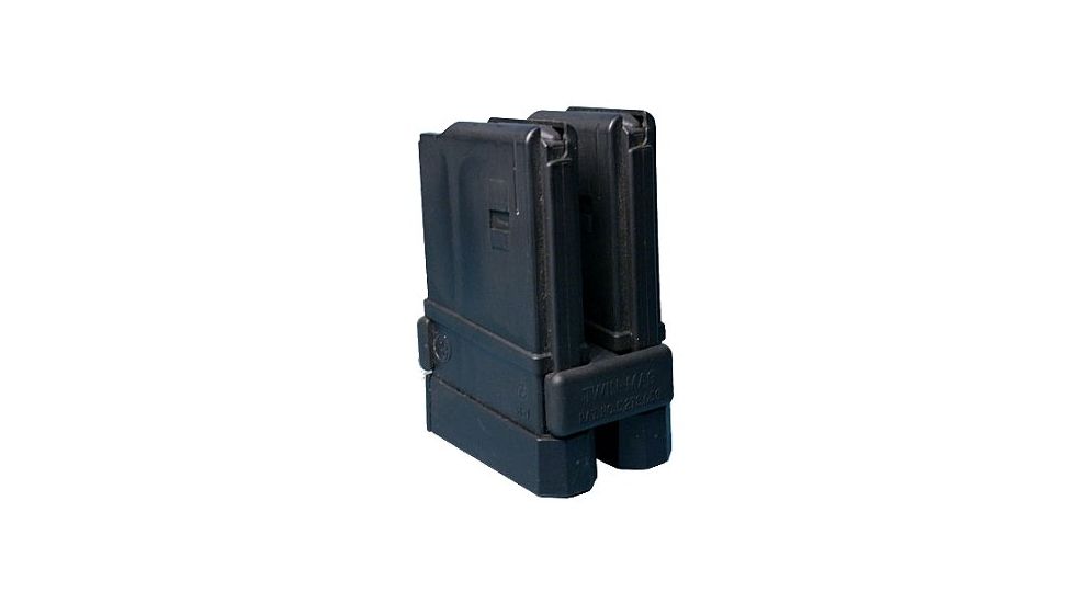 Thermold Twin Magazine Lock, Coupler for 20-Round AR-15 Magazines, Black, TML20