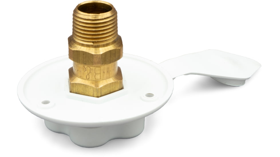Thetford 1208.4214 City Water Flange Fill with Brass, 94214