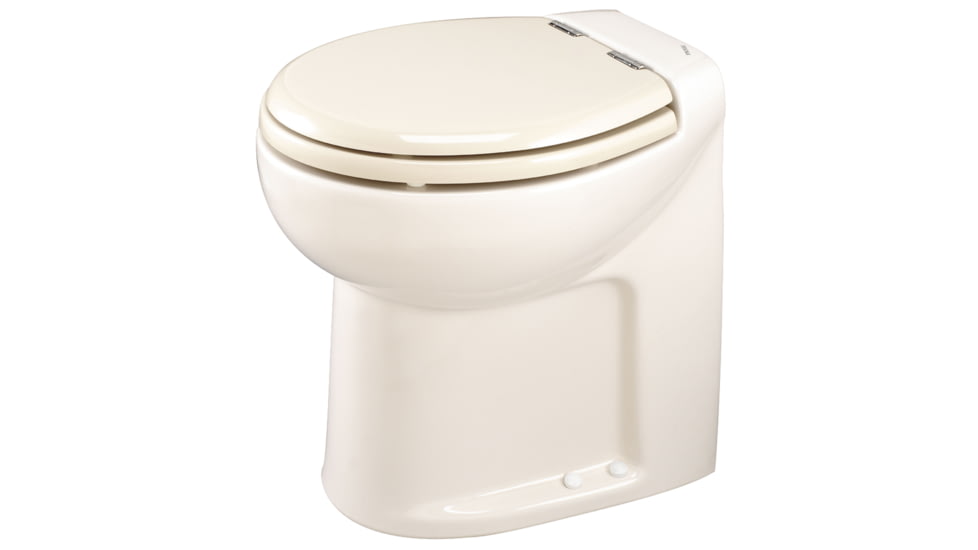 Thetford Tecma Silence 2 Mode 24V RV Toilet With Electric Solenoid - Low, White, 38113