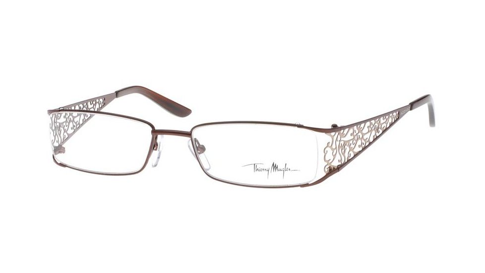 Thierry Mugler 3581 Eyewear - Brown-Brushed Gold (c3)