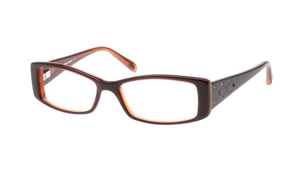 Thierry Mugler 9208 Eyewear - Burgundy-Orange (c2)