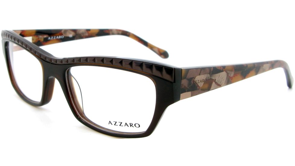 Thierry Mugler Bi Focal Eyeglasses 30042 Brown-Cognac Tile Frame, Women, 51-17-135 30042-C6BF