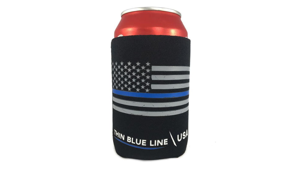Thin Blue Line Can Koozie, Thin Blue Line - KOOZ-TBL