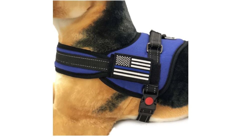 Thin Blue Line Dog Harness, , Thin Blue Line - DOG-HARN-TBL-LARGE-KIT