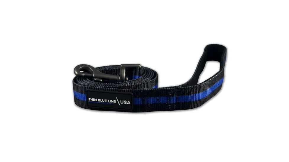 Thin Blue Line Dog Leash, Standard, Thin Blue Line - TBL-BB-LEASH