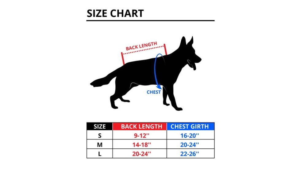 Thin Blue Line Dog Shirt - - DOG-TBL-L