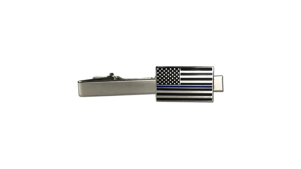 Thin Blue Line Flag Tie Clip