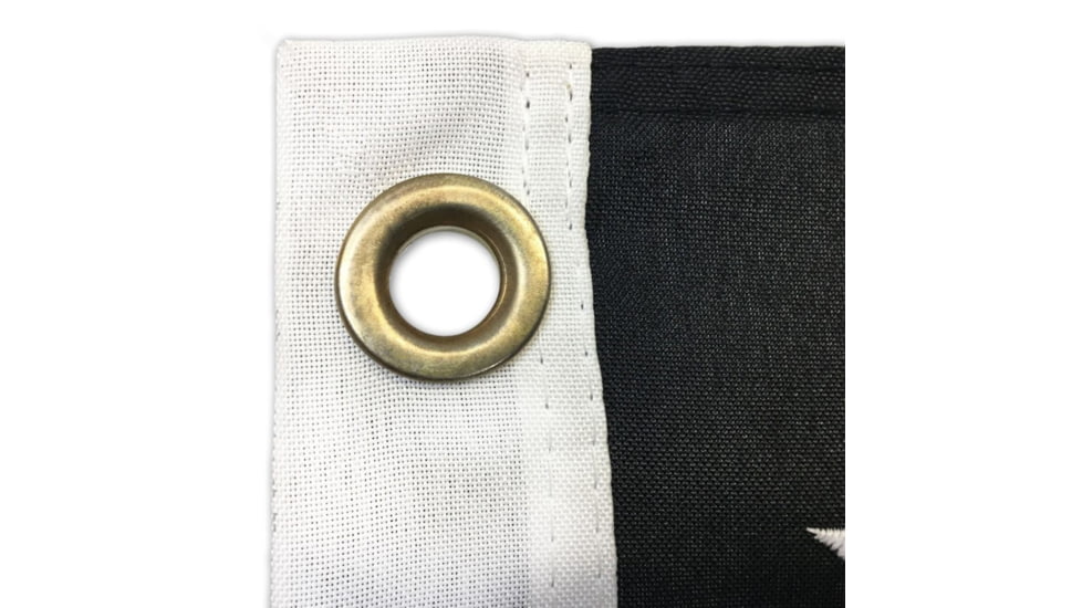 Thin Blue Line House Flag/pole Hem - American Flag, 3 X 5 Ft - HB-AMERICAN-3X5