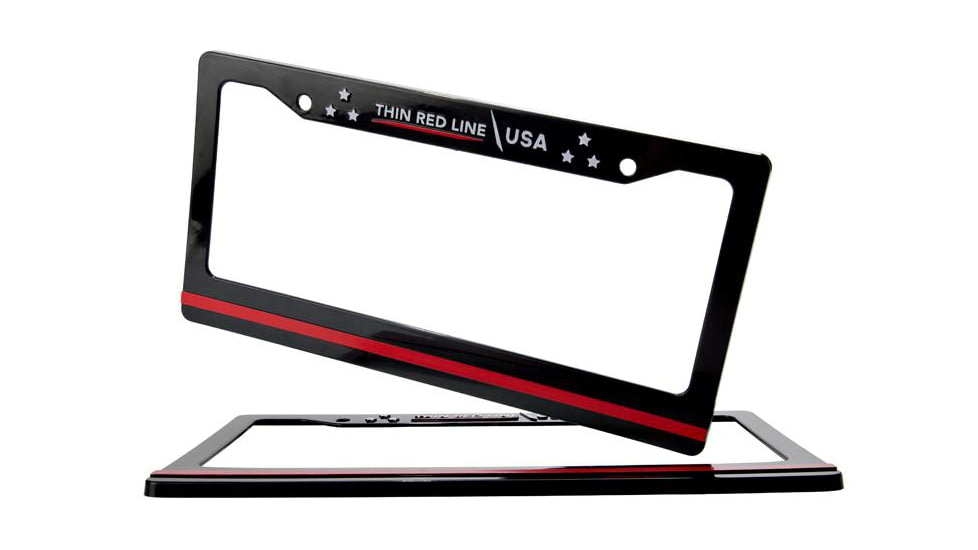 Thin Blue Line License Plate Frames, TRL-AM-LPF