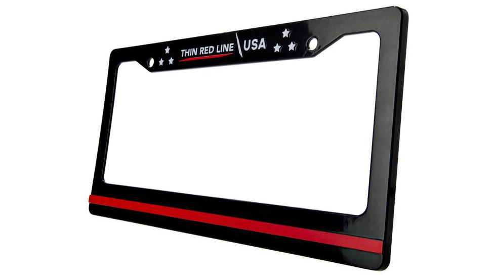 Thin Blue Line License Plate Frames, TRL-AM-LPF