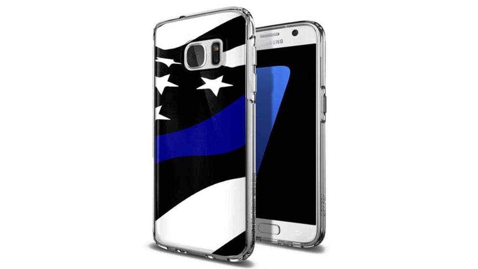 Thin Blue Line Samsung Galaxy S7 Case - - TBL-GAL-S7
