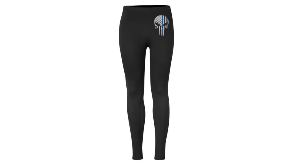 Thin Blue Line Skull Leggings - Classic - TBL-LG-SKULL-XXL