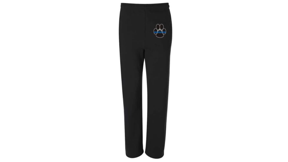 Thin Blue Line Sweatpants - , Paw, Black - PAW-TBL-SPANTS-BLK-XXL
