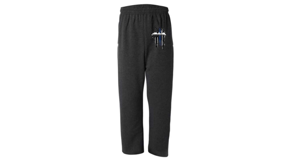 Thin Blue Line Sweatpants, Wash Dc, Charcoal - DC-TBL-SPANTS-CHARC-XXL