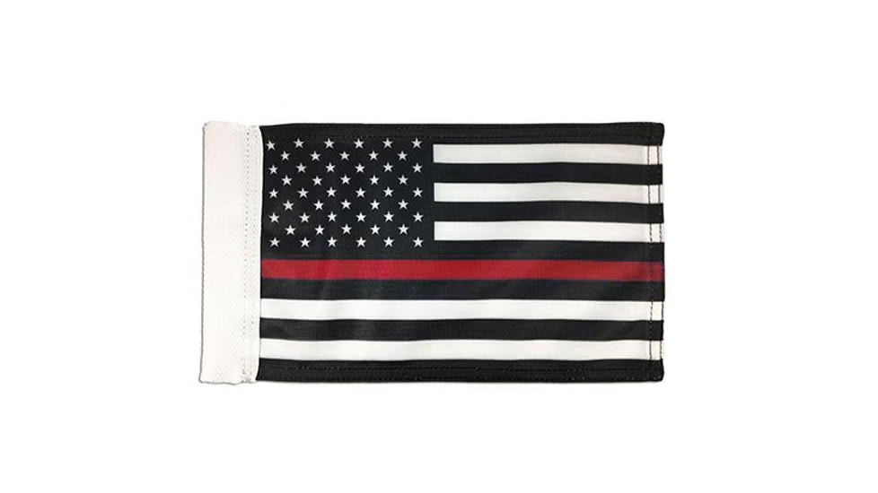Thin Blue Line Thin Red American Motorcycle Flag, 6x9in, TRL-AM-MOT