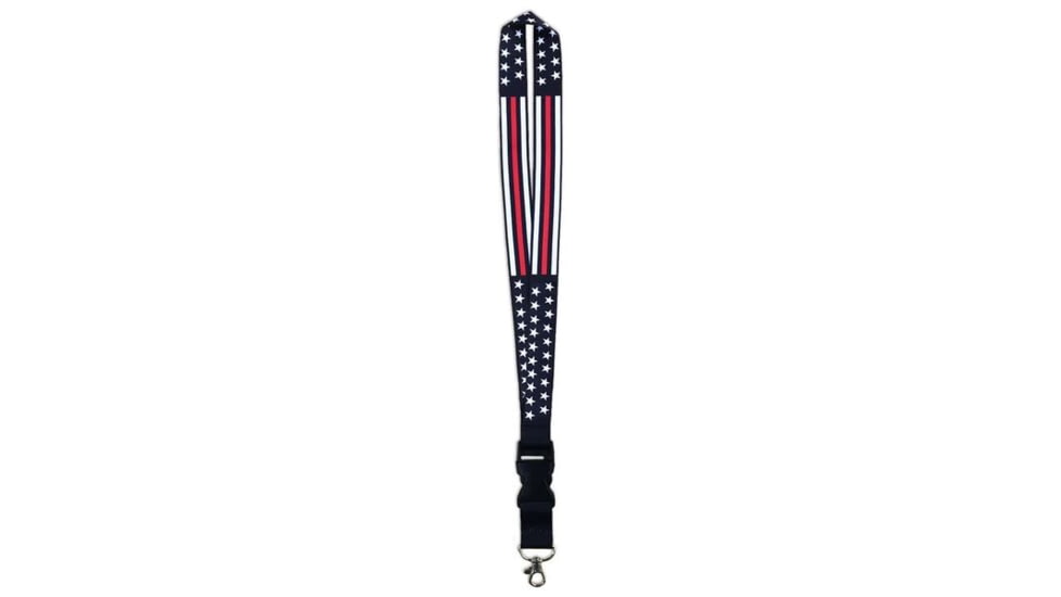 Thin Blue Line Thin Red Line Lanyard - Stars And Stripes - TRL-AM-LAN