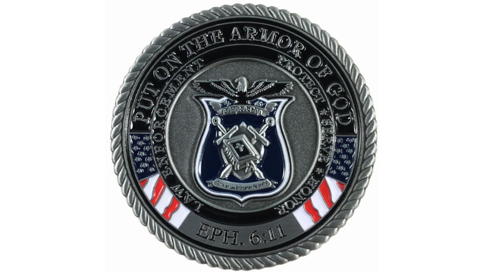 Thin Blue Line Timothy Challenge Coins, COIN-TIMOTHY