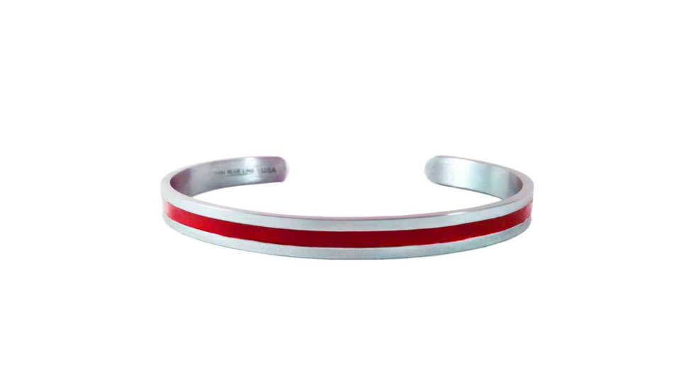 Thin Blue Line Womens Bangle, Thin Red Line - BANGLE-TRL-LARGE