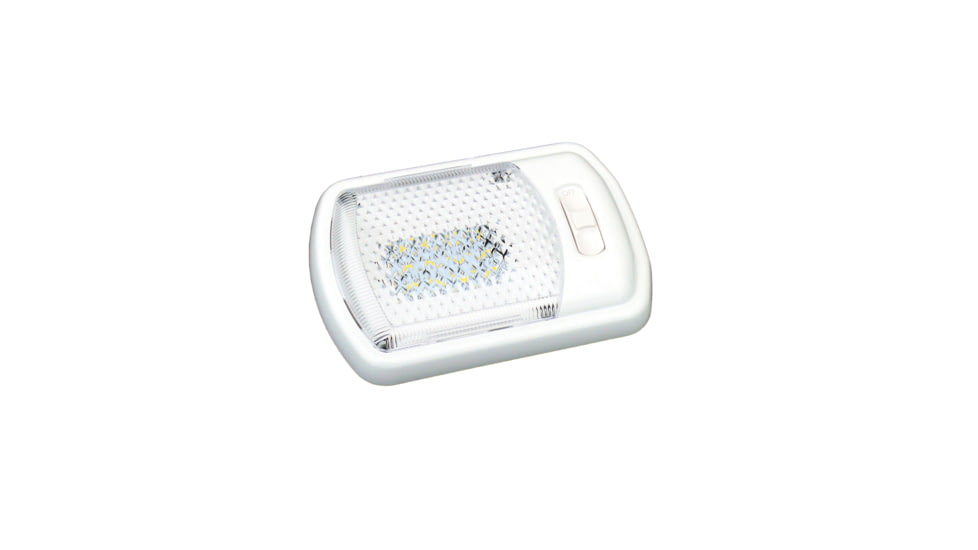 Thin-Lite Dome Light LED Sgl, White, LED311-1