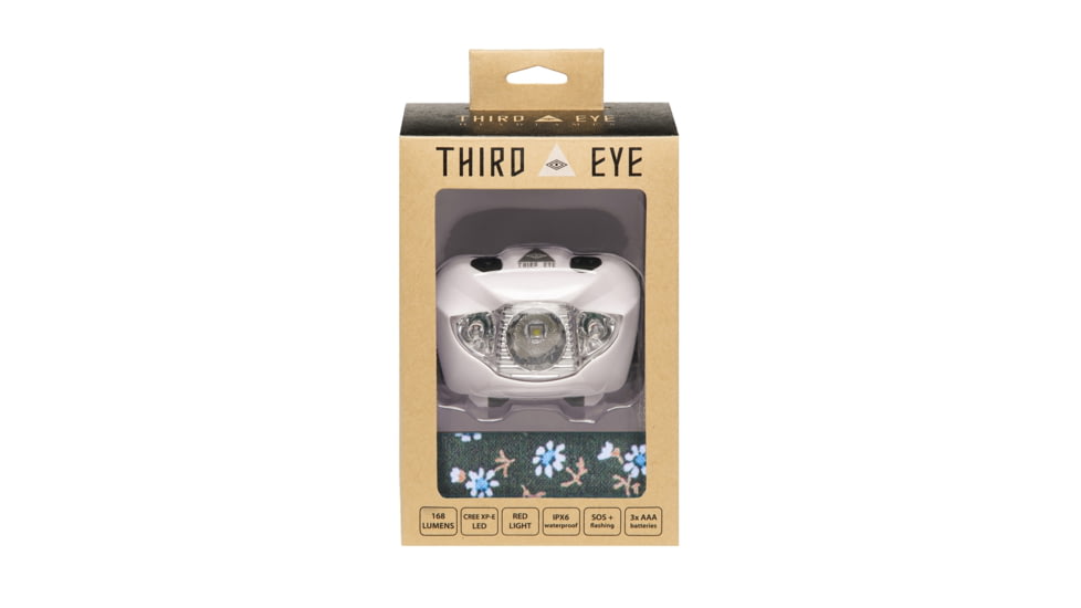Third Eye Headlamps TE14 Headlamp. White Lamp, Ditsy Floral, One Size, TE14.DFL