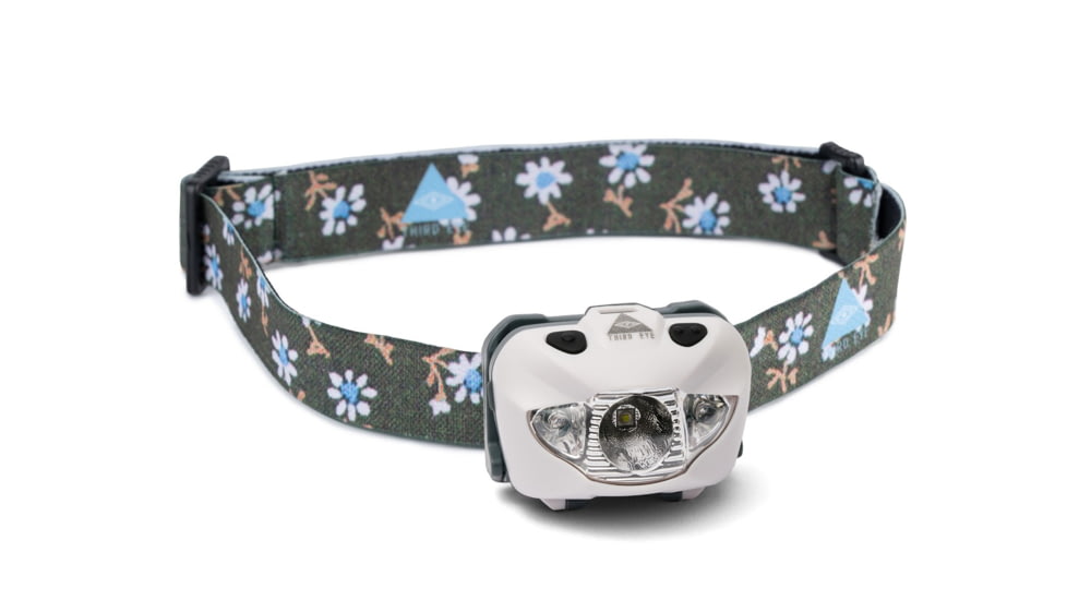 Third Eye Headlamps TE14 Headlamp. White Lamp, Ditsy Floral, One Size, TE14.DFL