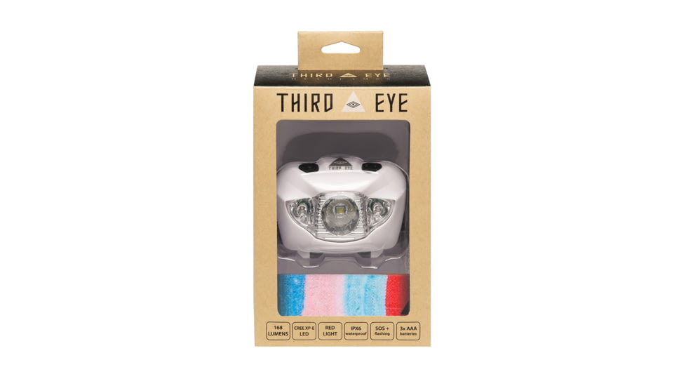 Third Eye Headlamps TE14 Headlamp. White Lamp, Moroccan Rug, One Size, TE14.MRUG
