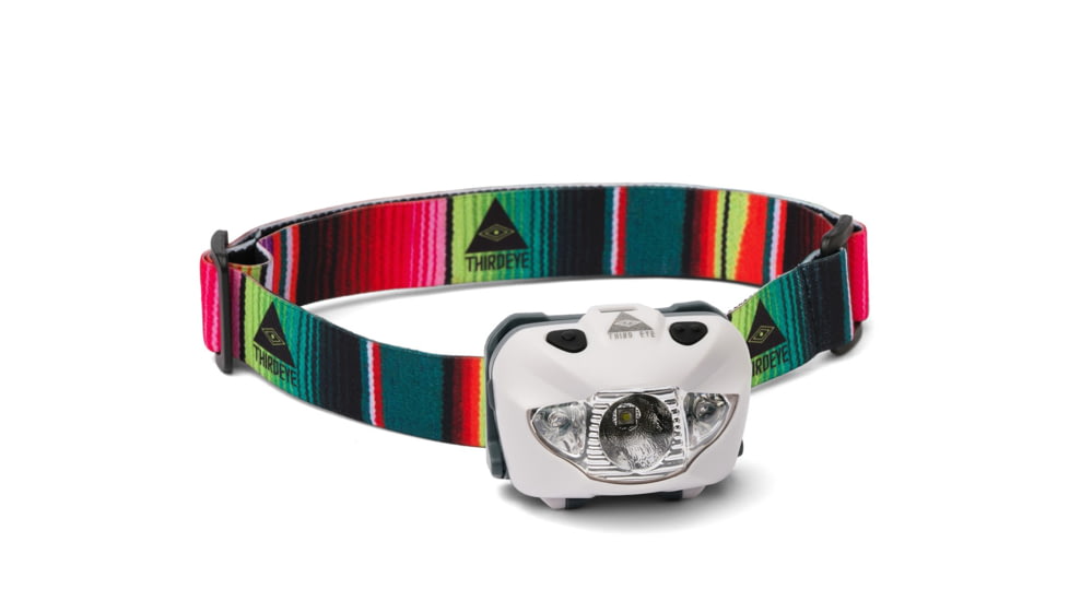 Third Eye Headlamps TE14 Headlamp. White Lamp, Serape, One Size, TE14.SER