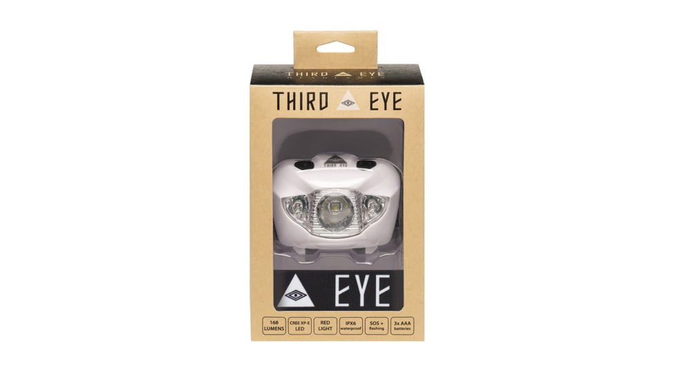 Third Eye Headlamps TE14 Headlamp. White Lamp, TE Logo, One Size, TE14.LOGO