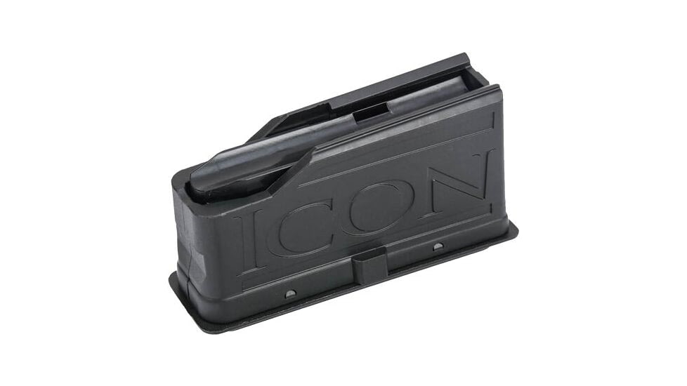 Thompson Center Icon, .22-250 Remington, 3 Round Rifle Magazine, Black, 4130R
