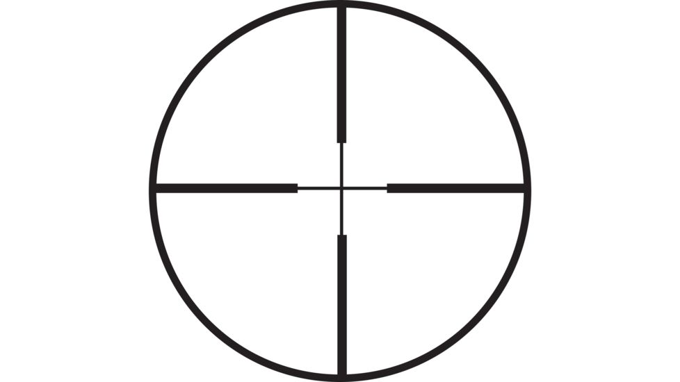 Thompson Center Predator Rifle Scope, 3-12x40mm, w/ Rings, 1in, Centerplex Reticle, Realtree Hardwoods Snow Camouflage, 35008355