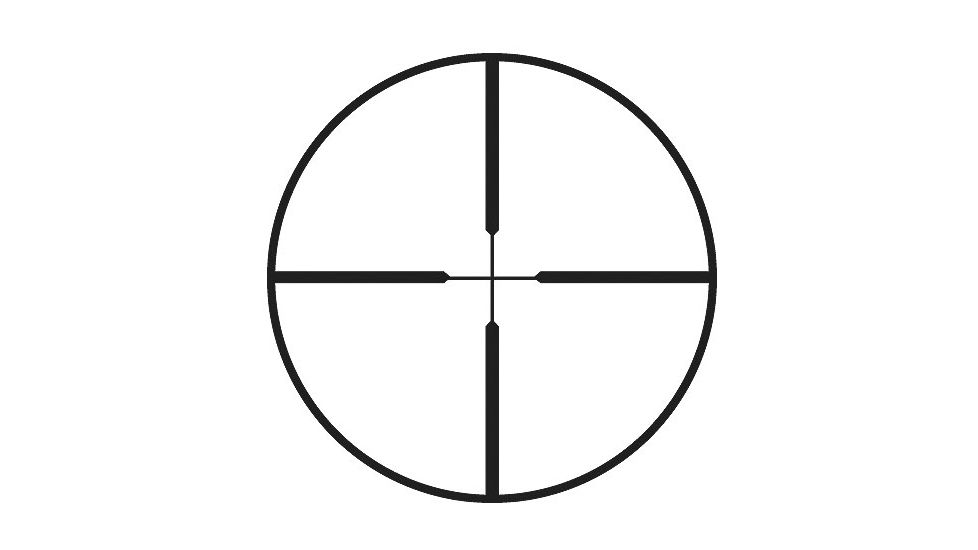 Thompson Center Rifle Scopes, 1.5-5x32mm, 1 inch Tube, Matte Black, 8656