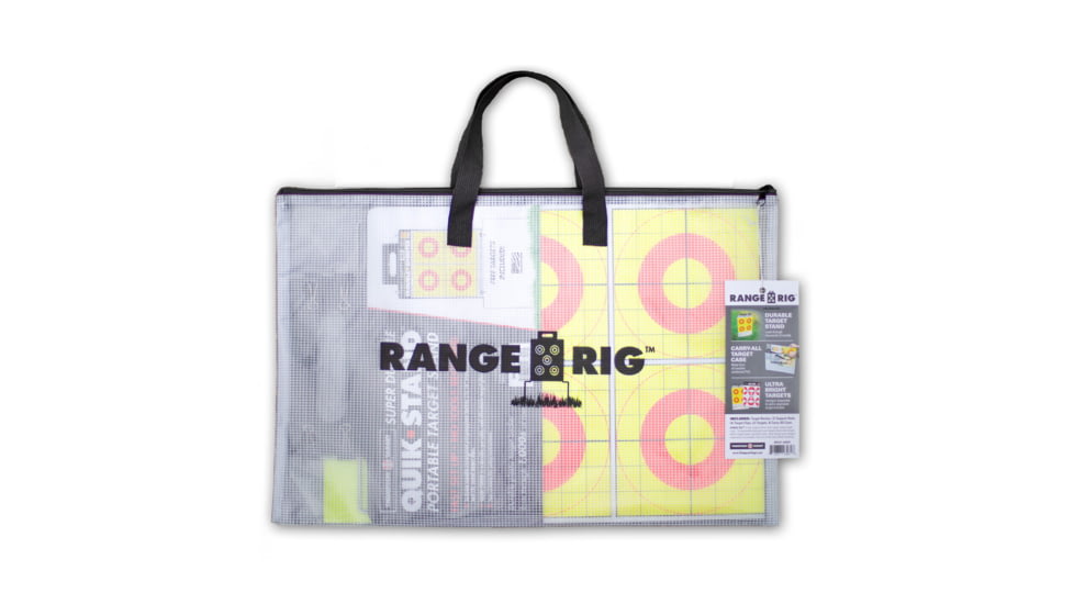 Thompson Target Range Rig Water Resistant Target Carry Case w/Quick-Stand Target Stand, Multi, Large, 6464