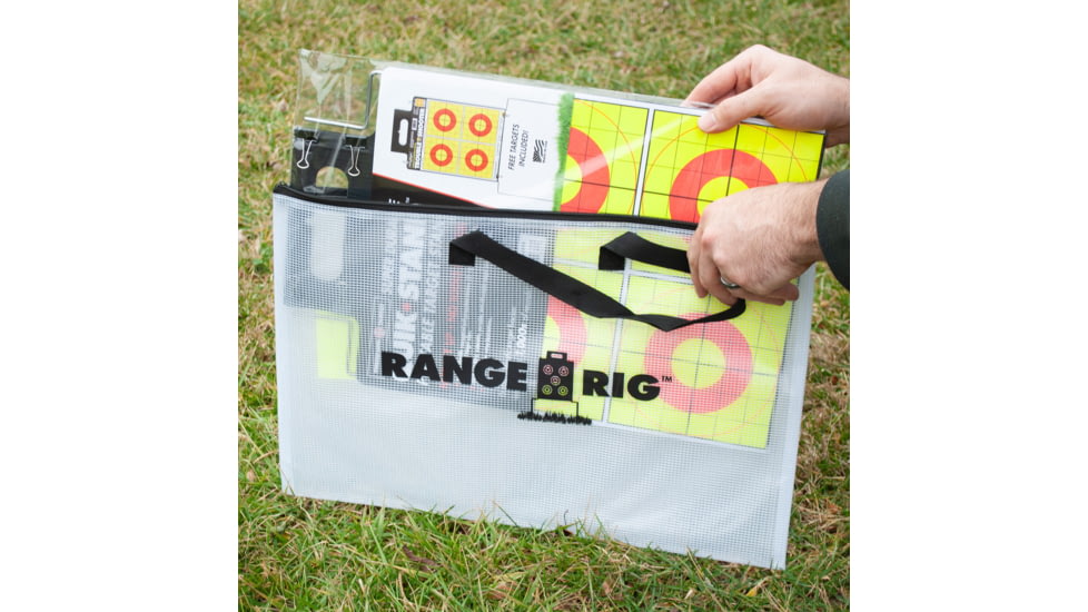 Thompson Target Range Rig Water Resistant Target Carry Case w/Quick-Stand Target Stand, Multi, Large, 6464