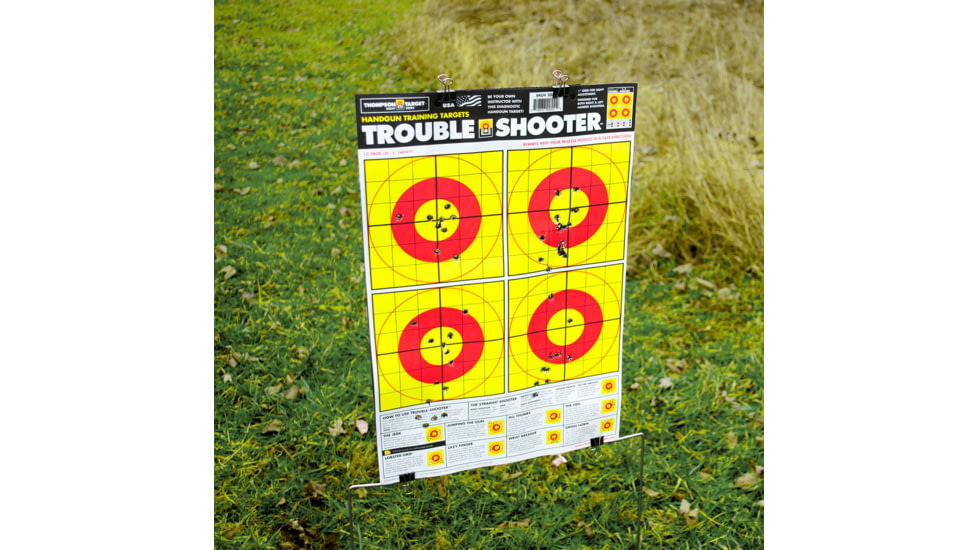 Thompson Target Range Rig Water Resistant Target Carry Case w/Quick-Stand Target Stand, Multi, Large, 6464