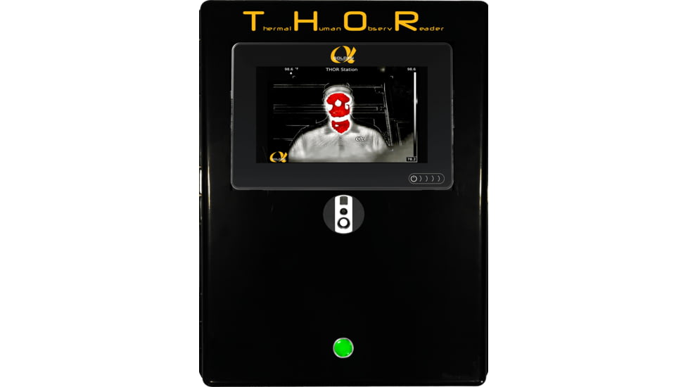 THOR Station Thermal Human Observation Reader, Black/Grey, 16 x 14 inches, GT-THORStation