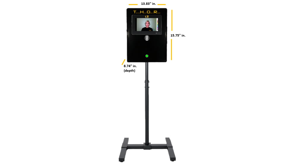 THOR Station Thermal Human Observation Reader, Black/Grey, 16 x 14 inches, GT-THORStation