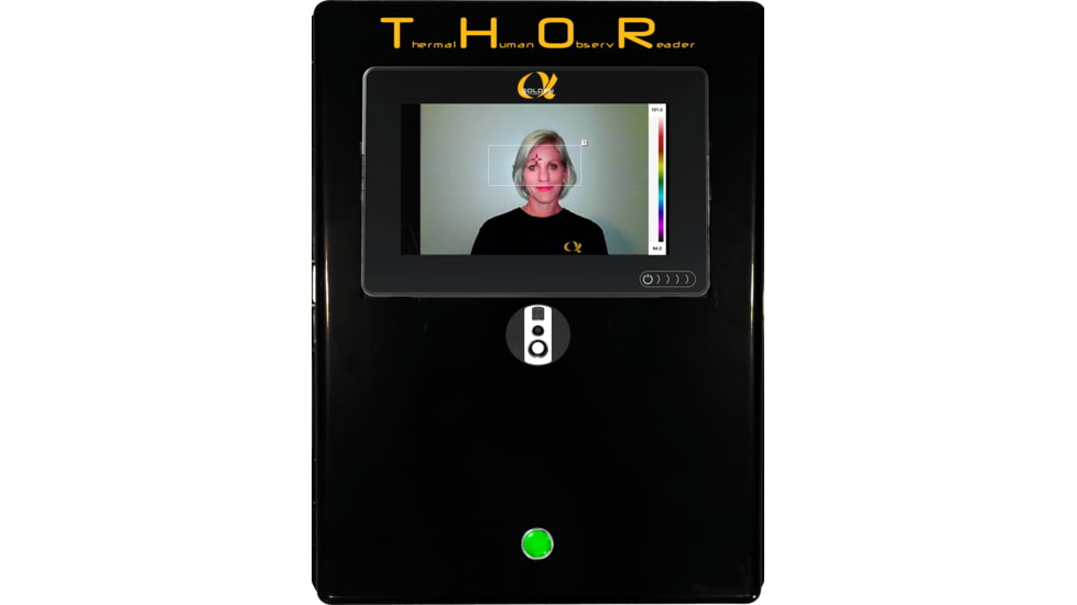 THOR Station Thermal Human Observation Reader, Black/Grey, 16 x 14 inches, GT-THORStation