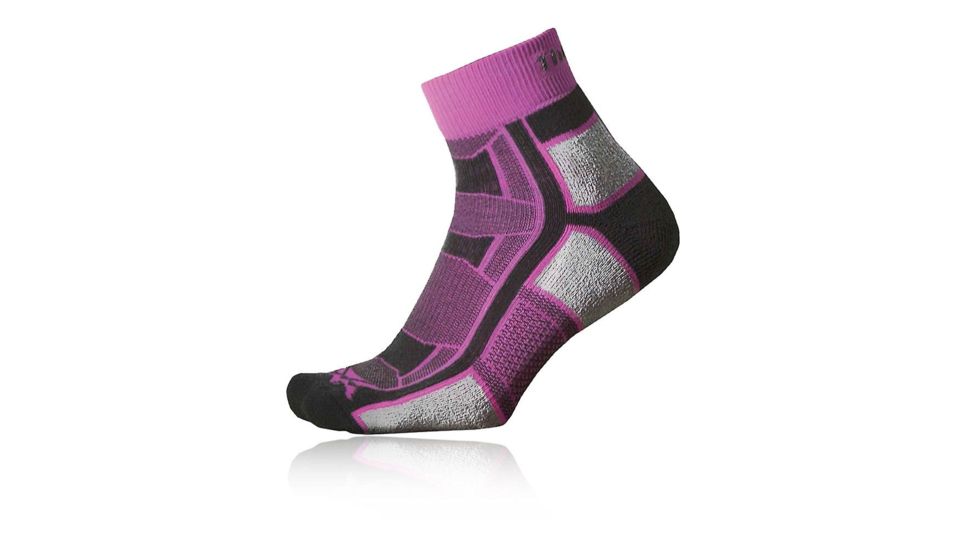 Thorlos Outdoor Athlete Lw Qtr Prpl Sm OAQU9760