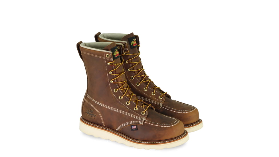 Thorogood 8in American Heritage Shoes - Mens, Crazyhorse, 7, EE, 804-4478 7 EE