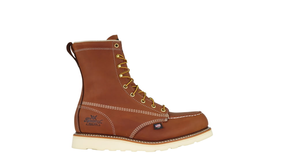 Thorogood 8in American Heritage Shoes - Mens, Tobacco, 7, EE, 804-4208 7 EE