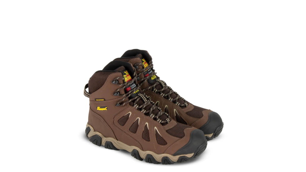 Thorogood Crosstrex Series  6in Insulated Waterproof Hiker, Brown, 8M, 864-4078 8 M