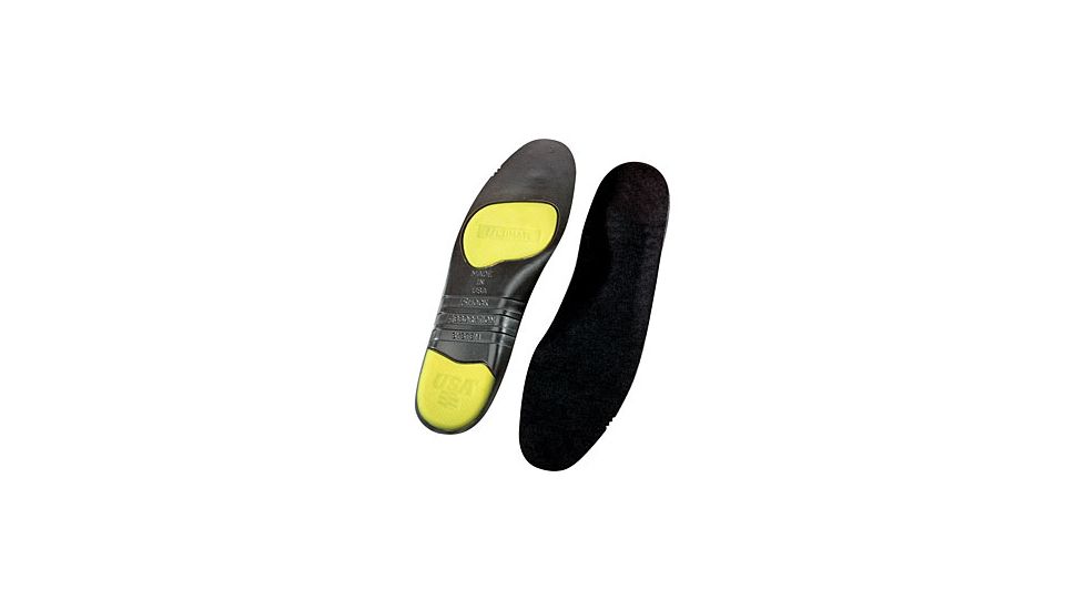 Men's Ultimate Shock Absorption Footbed, Black, 11/M