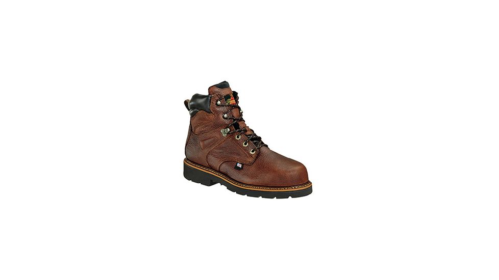 Mens 6in Indy Waterproof Safety Toe, Brown, 13/D