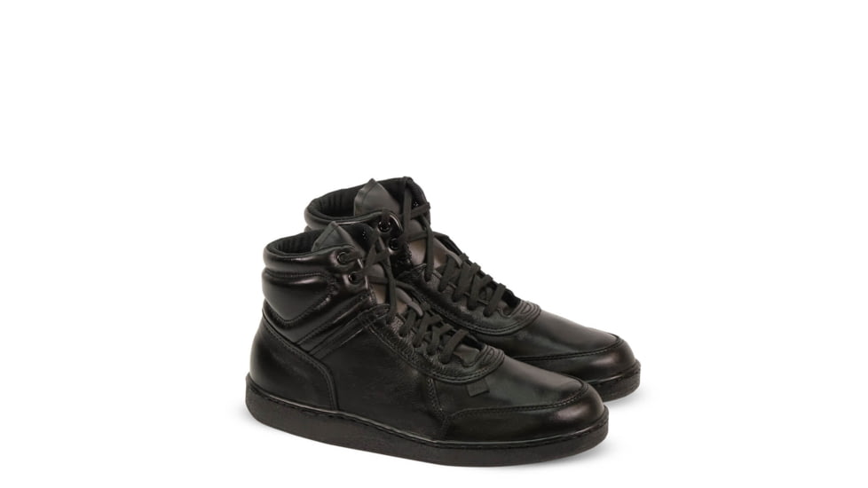 Thorogood Mens Uniform Athletics Code 3 Mid Cut, Black, 8/M 834-6444-8-M