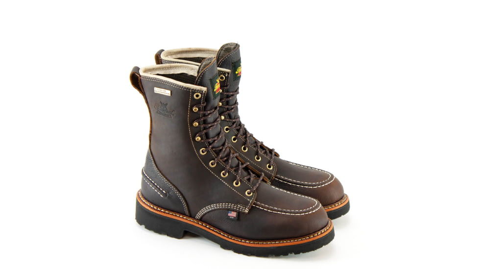 Thorogood Outdoor Flyway USA Waterproof 8in Outdoor Boot - Mens,Briar Pit Stop,8.5 M, 814-4141 8.5 M