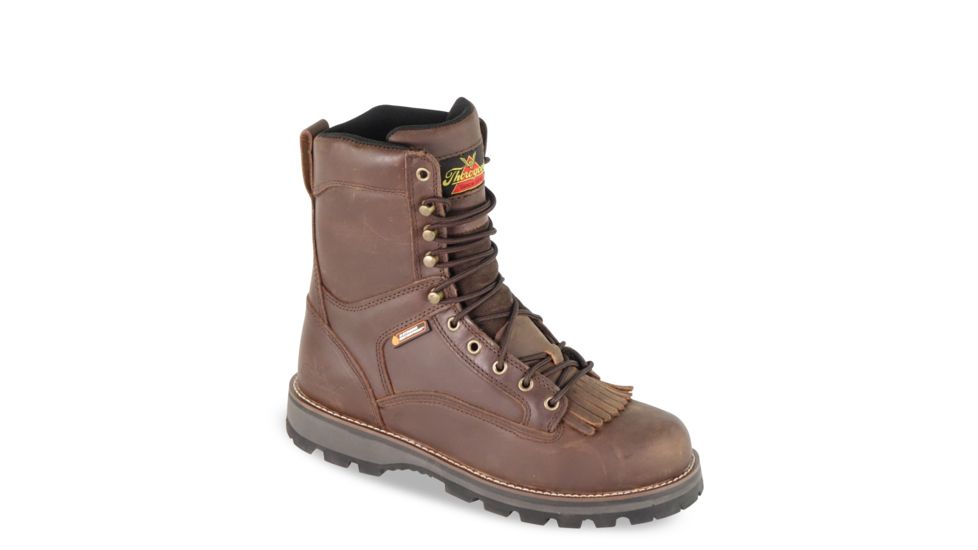 Thorogood Outdoor Mens Instigator 9in Timber Mountian X-Static Odor Control, Brown, 11/W 864-4038-11-W