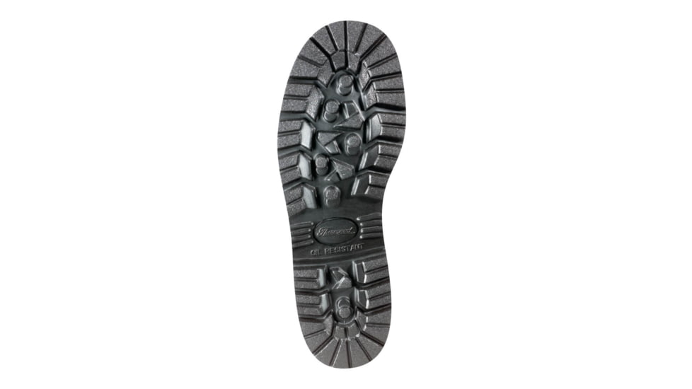 Thorogood Uniform Classic Leather Safety Toe, Black, 6.5/M 804-6449-6.5-M