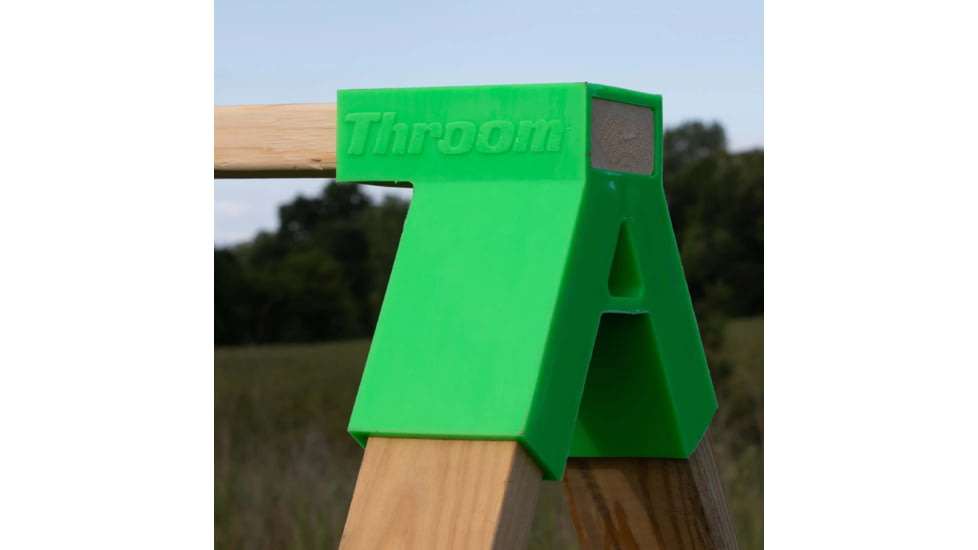 Throom Targets Alpha Polymer Target Stand Bracket, Green, 12153-0102