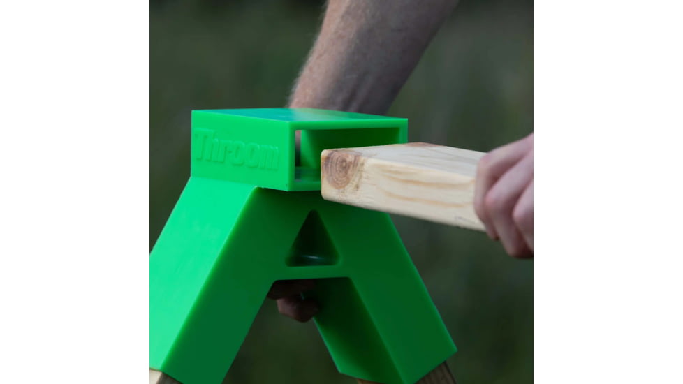 Throom Targets Alpha Polymer Target Stand Bracket, Green, 12153-0102
