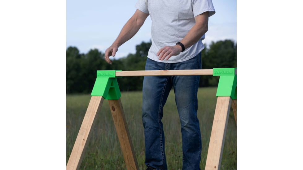 Throom Targets Alpha Polymer Target Stand Bracket, Green, 12153-0102